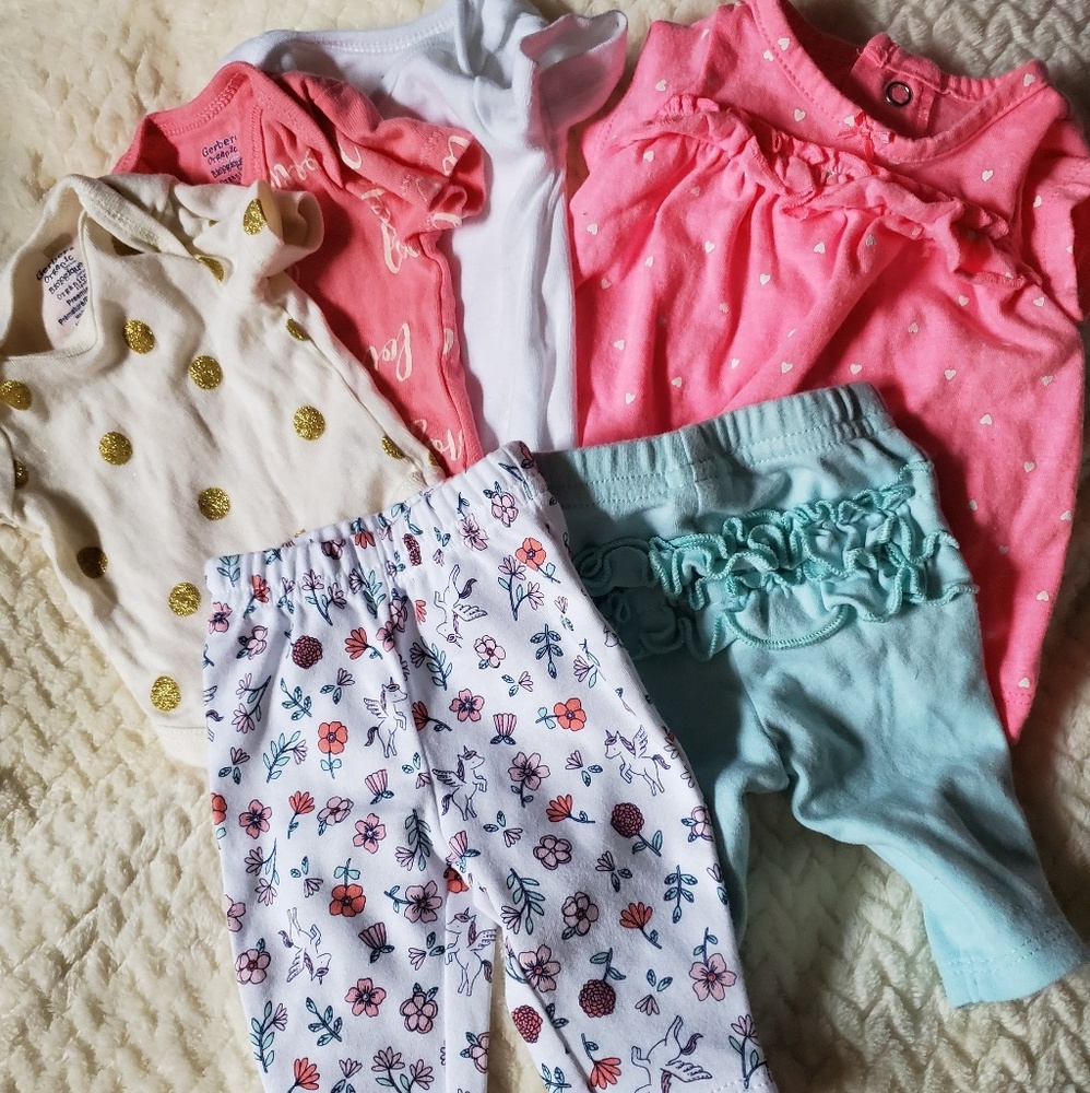 Girls preemie Lot 🍁Fall Bundle 3/$23🍁